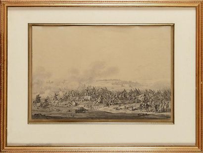 null Peter VON HESS (1792-1871) La bataille de Fère-Champenoise entre l’armée de...