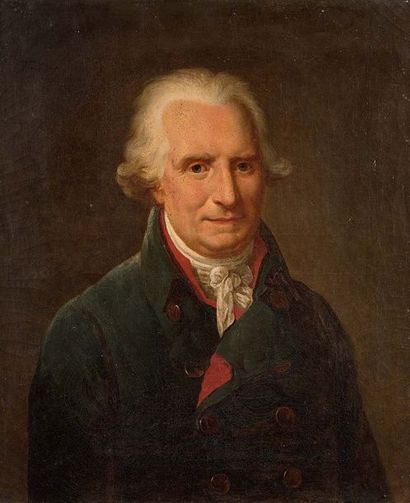 null Ecole Francaise vers 1805, entourage du Baron GERARD Portrait de Jean-Frédéric...