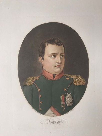 null Le ro y, d’après « L’Empereur Napoléon Ier en buste, en uniforme des chasseurs...