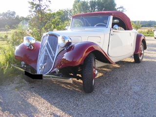 null 1938

CITROËN 

« TRACTION »

 11 BL 

CABRIOLET

N° de série 411171

Mention...