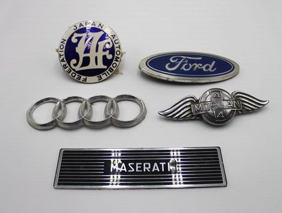 null « Badges Automobiles » - Badge de calandre émaillé « Fédération Automobile Japan »....