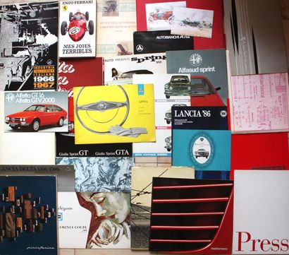 null “Documentation marques Italiennes” -Alfa Romeo  : Catalogue 2600 – Catalogue...