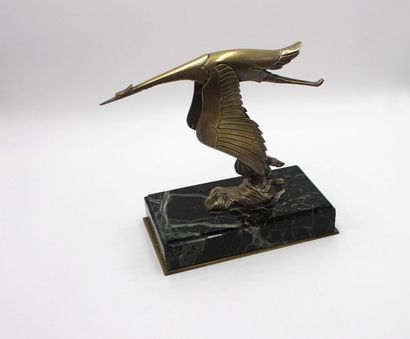 null Francois Victor BAZIN (1897-1956) « Trophée Hispano-Suiza » « Cigogne » Mascotte...