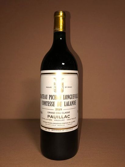 null 1 Mag Château PICHON LONG.COMTESSE (Pauillac) 1989 - Très beau