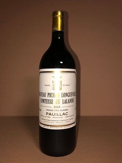null 1 Mag Château PICHON LONG.COMTESSE (Pauillac) 1989 - Très beau