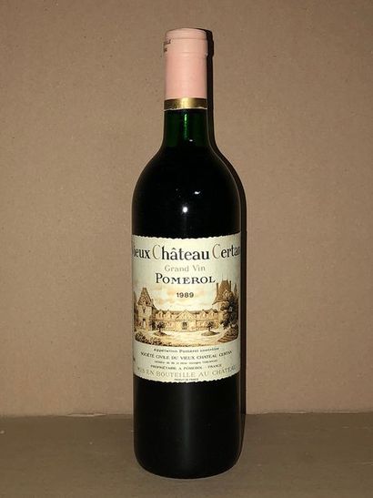 null 6 Blle Château VIEUX CERTAN (Pomerol) 1989 - Belles