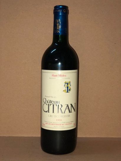 null 12 Blle Château CITRAN (Haut Médoc) 1996 - Belles / CBO