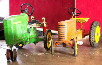 null "Deux Tracteurs à pédales"


Deux tracteurs, jouets à pédales pour enfants en...