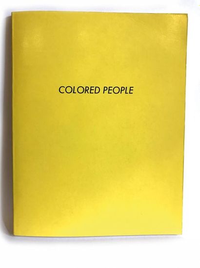 null EDWARD RUSCHA (Né en 1937) Colored People, 1972 18 x 14 cm Edition originale,...