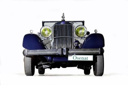 1934 DELAGE D8 CABRIOLET Modèle : D8 15 Cabriolet

Châssis n° 38713

Moteur 8 cylindres

Carte...