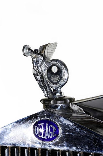 1934 DELAGE D8 CABRIOLET Modèle : D8 15 Cabriolet 
Châssis n° 38713 
Moteur 8 cylindres...
