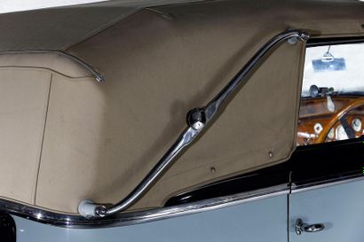 1934 DELAGE D8 CABRIOLET Modèle : D8 15 Cabriolet 
Châssis n° 38713 
Moteur 8 cylindres...