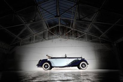 1934 DELAGE D8 CABRIOLET Modèle : D8 15 Cabriolet

Châssis n° 38713

Moteur 8 cylindres

Carte...