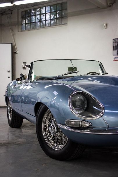 1964 JAGUAR TYPE E CABRIOLET 3,8L Numéro de série 881216

Livrée neuve par la concession...