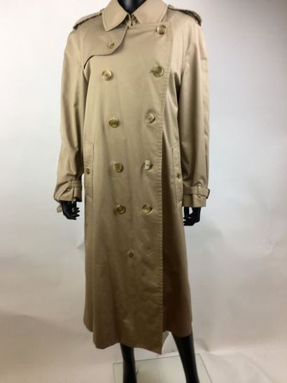 null BURBERRY'S Trench coat, doublure laine amovible T.M (manque ceinture, certains...