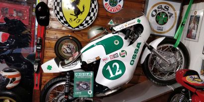 OSSA GRAND PRIX REPLICA "MONTJUIC" Cette Ossa est une réplique parfaite de la moto...