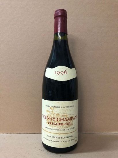 null 6 Blle VOLNAY CHAMPANS 1er Cru (Pierre Bouley-Rossignol) 1996 - Très belles...