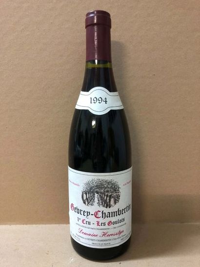 6 Blle GEVREY CHAMBERTIN LES GOULOTS (Domaine...