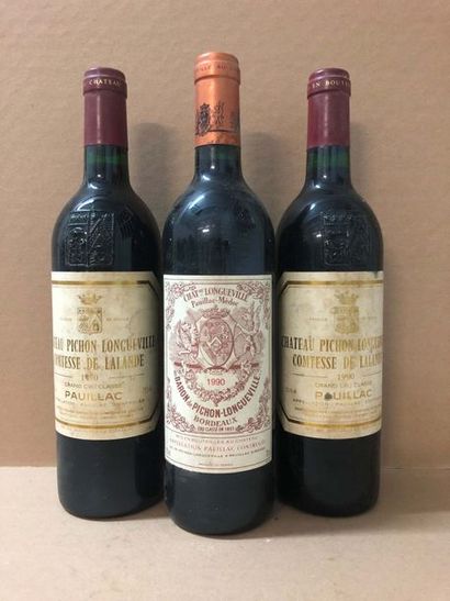 null 2 Blle Château PICHON LONG.COMTESSE (Pauillac) 1990 - Belles 1 Blle Château...