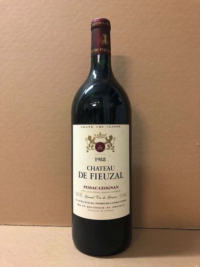 1 Mag Château FIEUZAL ROUGE (Graves) 1988...
