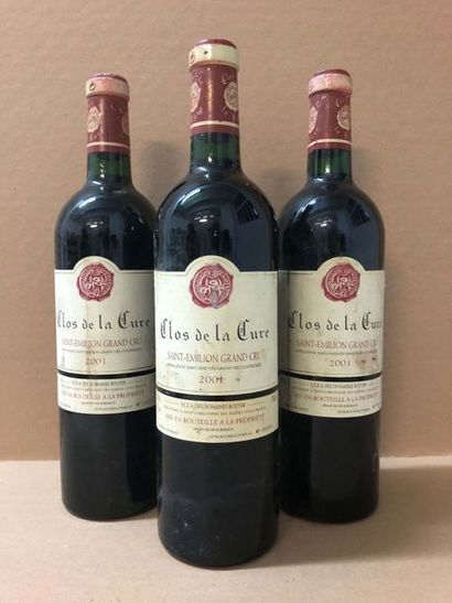 null 3 Blle Château DE LA CURE (St Emilion GC) 2001 - Belles