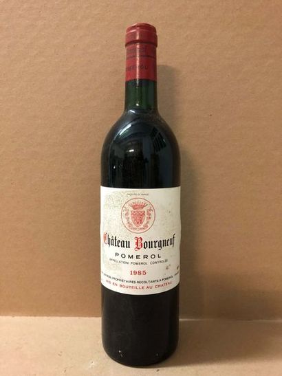 12 Blle Château BOURGNEUF (Pomerol) 1985...