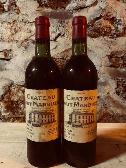 null 2 Blle Château HAUT MARBUZET (St Estèphe) 1978 - Belles