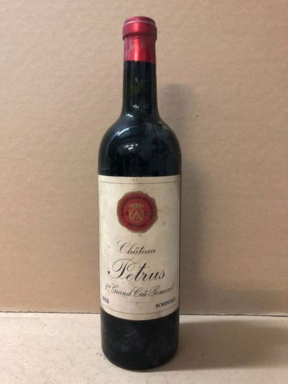 null 1 Blle Château PETRUS (Pomerol) mise Vandermeulen 1950 - Belle