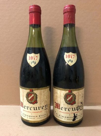 2 Blle MERCUREY (C.Chartron Fils) 1947 -...