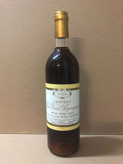 null 12 Blle Château LAFAURIE PEYRAGUEY (Sauternes) 1996 - Très belles / CBO