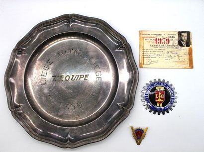 null "Trophé Liège-Rome-Liège 1959- Guy Monraisse"

- Broche émaillée reservé aux...