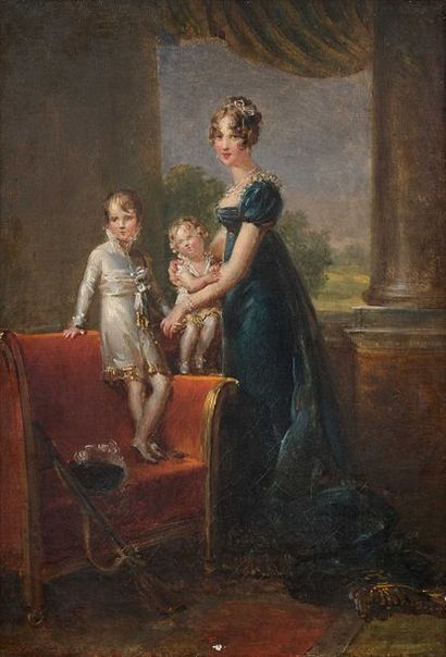 null F rançois GERARD dit Baron GERARD (1770-1837) et atelier Portrait de la reine...