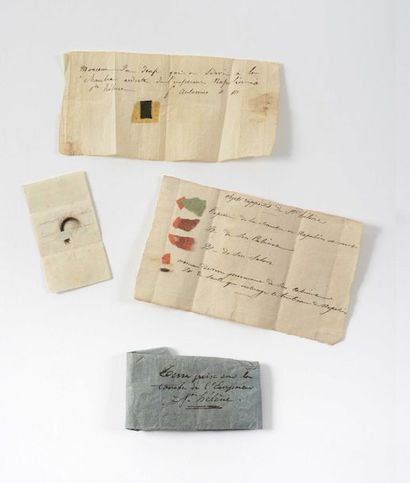 null Reliques de l’Empereur Napoléon Ier et de Sainte Hélène, données par le Général...