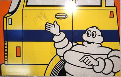 null "Fresque murale Michelin"

Série de 9 plaques en tôle peinte formant une fresque...
