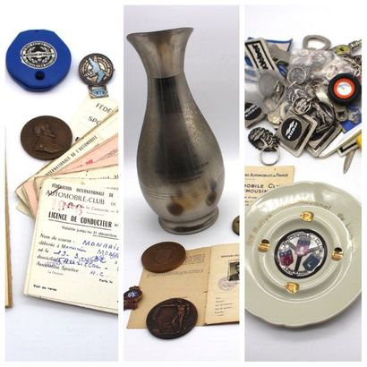null "Souvenirs d'un Rallyman"

- Une médaille de "Simca Racing Team" datée de 1976....