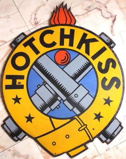 null "Hotchkiss"

Plaque émaillée ronde, double face avec attache en potence. Promotionnelle...