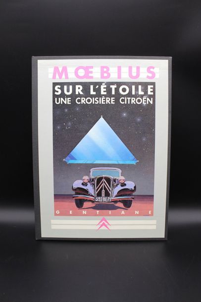 null MOEBIUS (1938-2012) - 

PORTFOLIO : « SUR L'ÉTOILE - UNE CROISIÈRE CITROËN »....