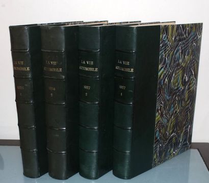 null « La Vie Automobile », années 1926 et 1927 reliées en 4 volumes
« La Vie Automobile...