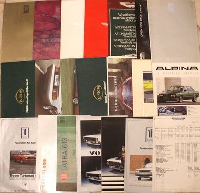 null "Catalogues marques Européennes"

-PEUGEOT, 205 TURBO 16: 7 feuillets recto-verso...
