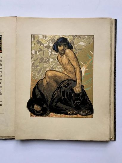 null PAUL JOUVE (1878 - 1973) LA CHASSE DE KAA de Rudyard Kipling illustré par Paul...