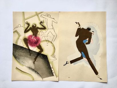 null PAUL COLIN (1892-1985) LE TUMULTE NOIR. Editions d'Art Succès Paris, circa 1927....