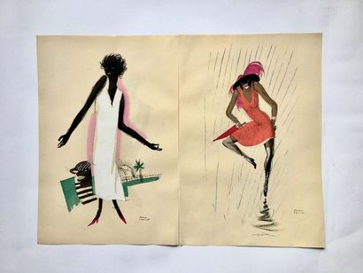 null PAUL COLIN (1892-1985) LE TUMULTE NOIR. Editions d'Art Succès Paris, circa 1927....