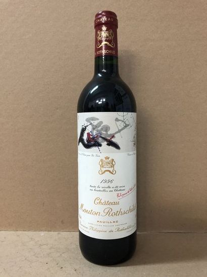 null 1 Blle Château MOUTON ROTHSCHILD (Pauillac) 1996 - Belle