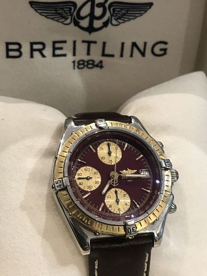 null BREITLING Chronomat 

 Boîtier en acier, lunette tournante tachymètrique et...