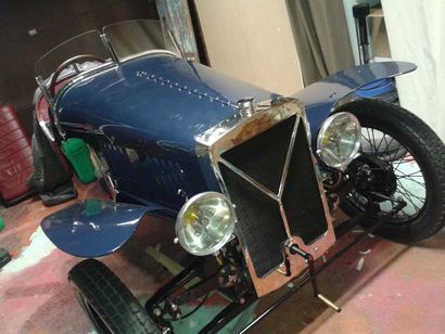 1928 D'Yrsan Type BS Châssis n° 244 Carte grise de collection Raymond de Siran de...
