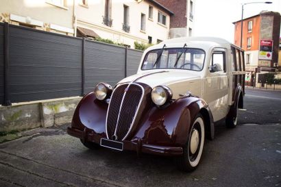 1942 Simca 8 "Boulangère" Numéro de série 820072 
Petit utilitaire d’époque au charme...
