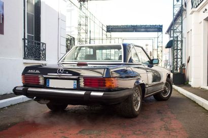 1985 Mercedes-Benz 380 SL Numéro de série WDB1070451A027887

Ex Pierre Bellemare

Carte...