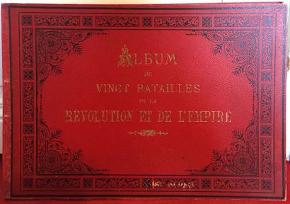 null YUNG (Théodore). Album de vingt batailles de la Révolution et de l'Empire d'après...