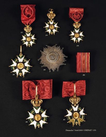 null ORDRE DE LA LEGION D’HONNEUR Plaque de grand officier de la Légion d’honneur...