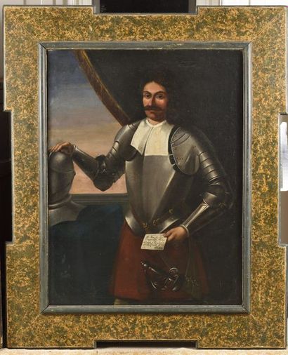 null ECOLE EMILIENNE vers 1700 Portrait de Giuseppe Ricci prêteur ducal et conseiller...